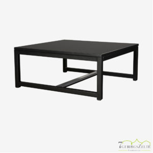 Kubo Lounge Tisch, Stahl schwarz