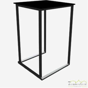 Kubo Smart  70x70x110cm alu schwarz - top compact schwarz